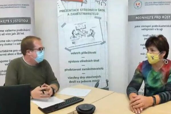 Videochat s ředitelkou školy (8. 12. 2020)