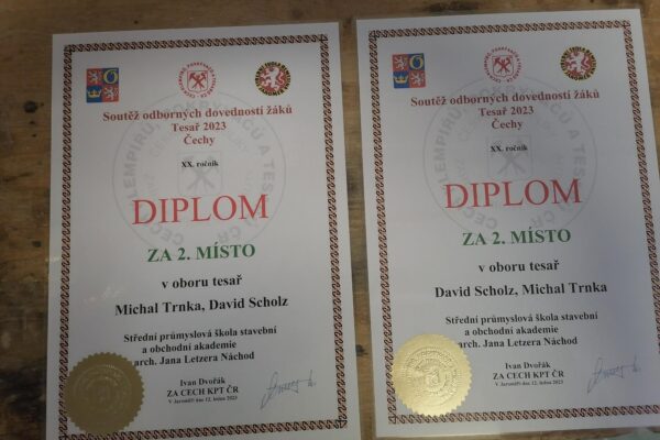 Zlaté české ručičky aneb úspěch našich tesařů