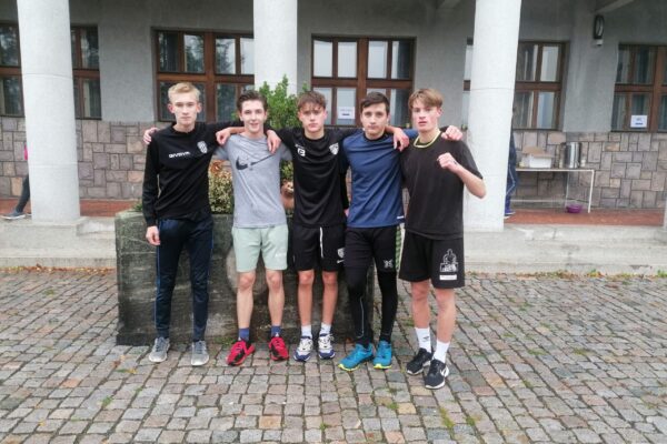 Běh do nových zámeckých schodů