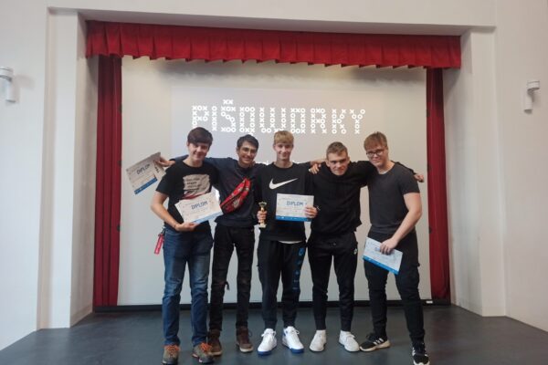 První místo v oblastním kole soutěže PIŠQWORKY