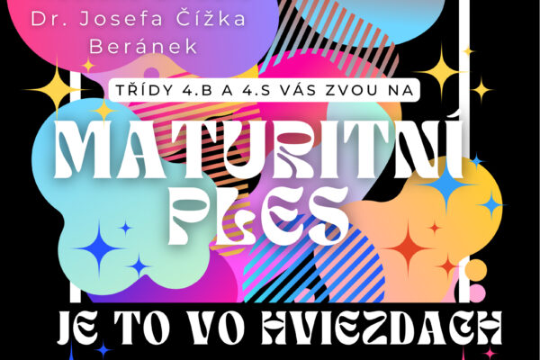 Maturitní ples 4.B a 4.S