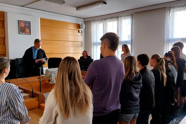 Na exkurzi u Okresního soudu v Náchodě