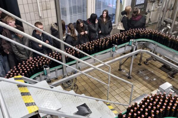 Exkurze tříd 1.A a&nbsp;1.B do Pivovaru Náchod